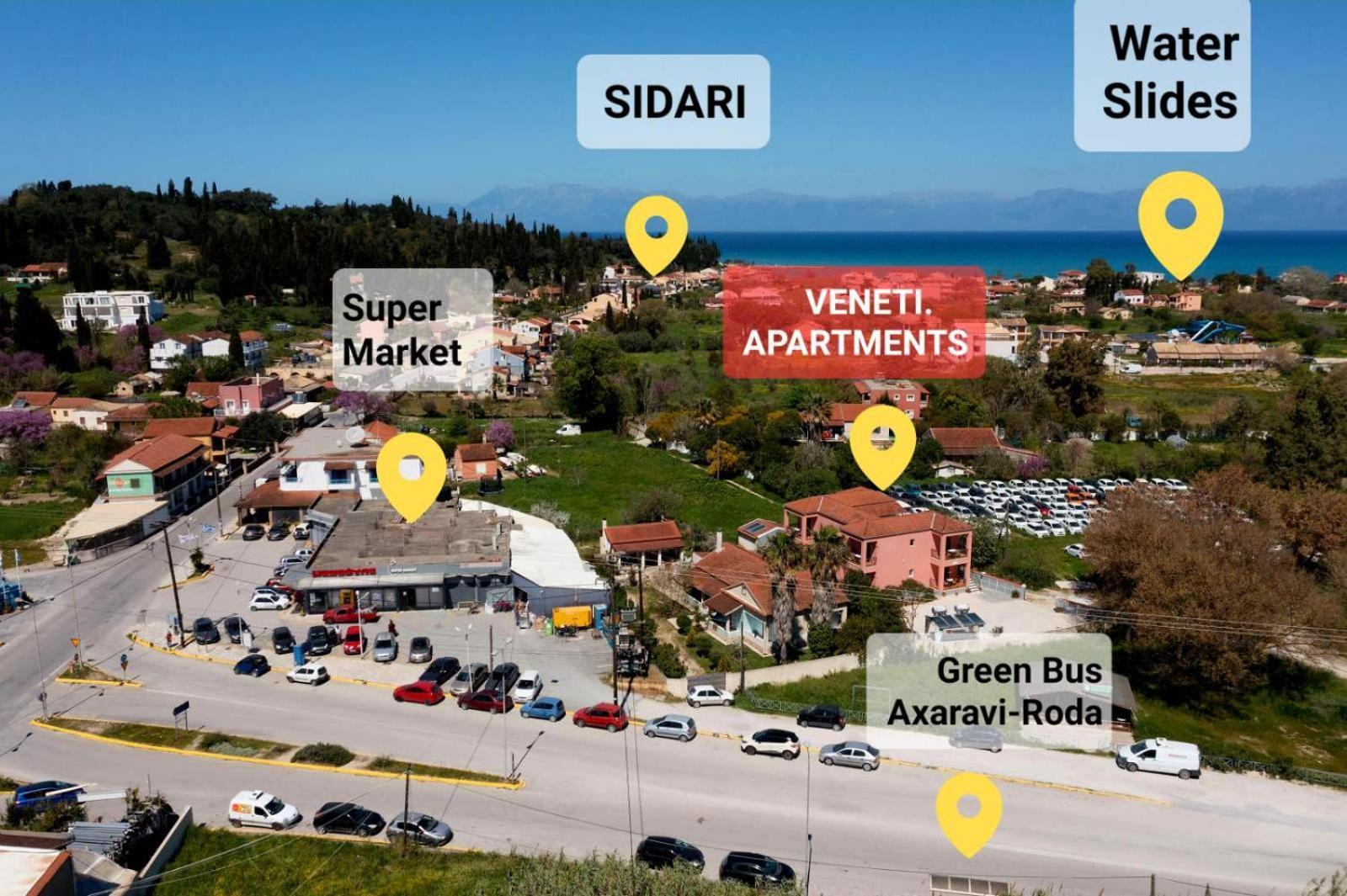 Veneti Apartments Sidari  Exterior photo